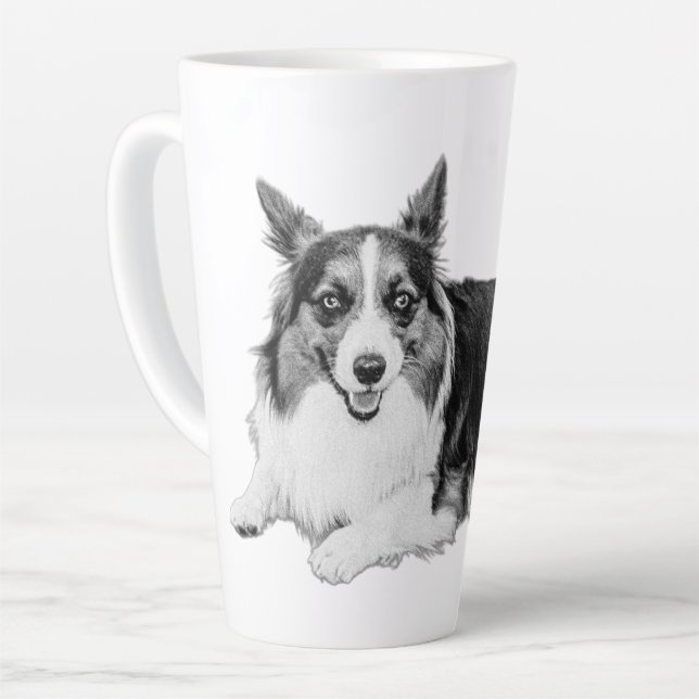 Resting Joy Latte Mug (Left Angle)