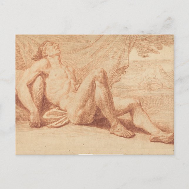 Resting Olympian Postcard (Front)