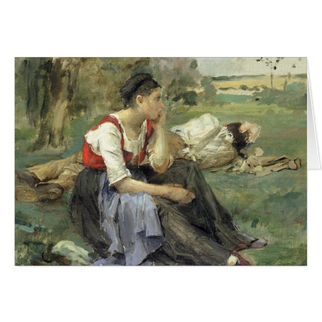 Resting Peasants, 1877 (Front Horizontal)