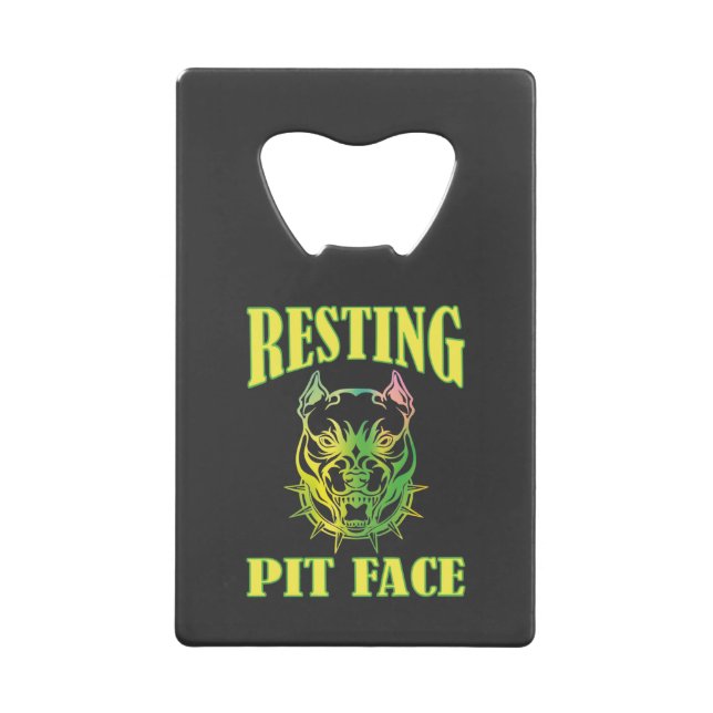 Resting Pit Face  (Front)