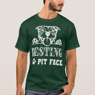 Resting Pit Face Funny gift T-Shirt