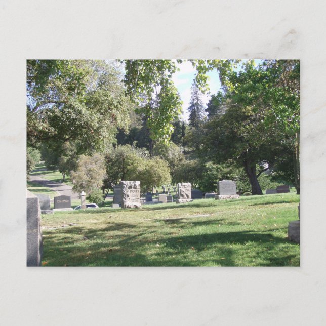 Resting Places Postcard (Front)