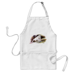 Resting Polar Bear Apron