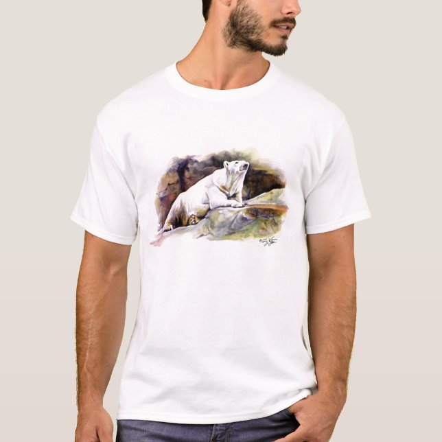 Resting Polar Bear Shirt (Front)