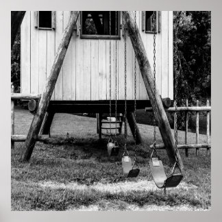 Resting Swings Poster