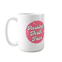 Resting Thrift Face Mug