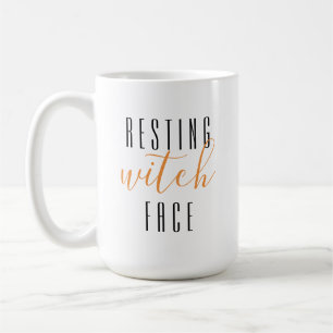 Resting witch face coffee mug