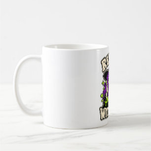 Resting Witch Face Grumpy Cauldron Witch Coffee Mug