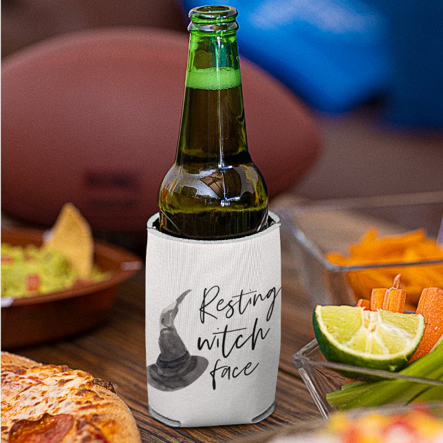 Resting Witch Face | Happy Halloween | Fun Quote | Can Cooler (Creator Uploaded)