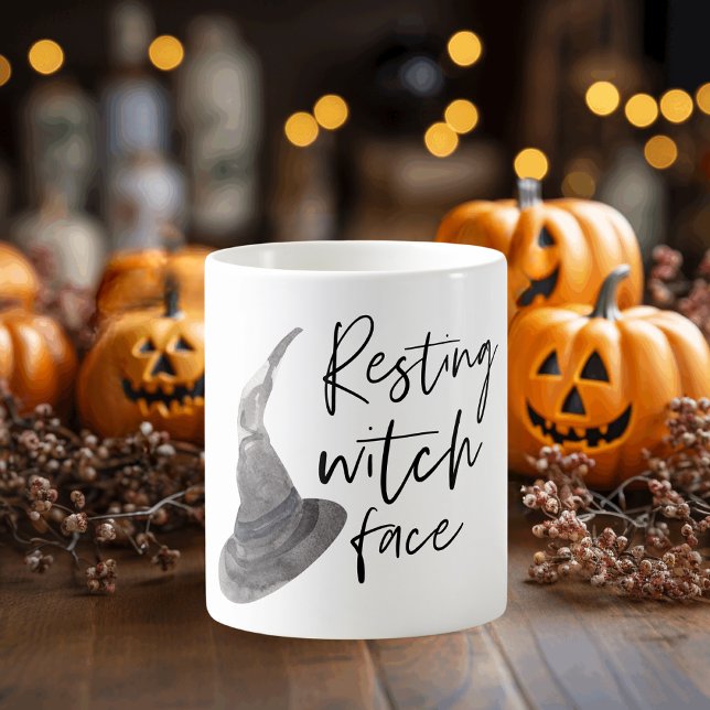 Resting Witch Face | Happy Halloween | Fun Quote | Coffee Mug (Creator Uploaded)