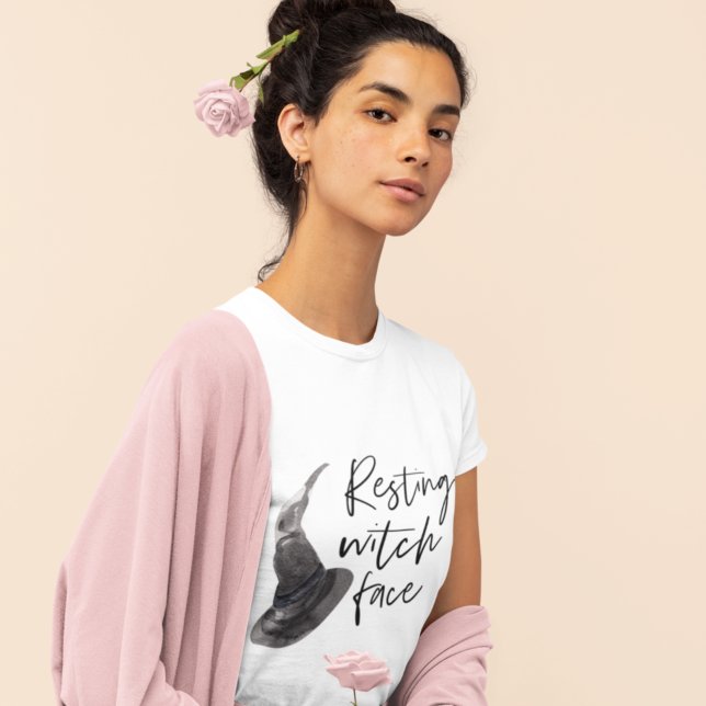 Resting Witch Face | Happy Halloween | Fun Quote | T-Shirt (Creator Uploaded)
