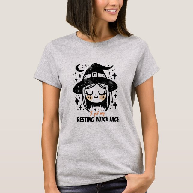  Resting Witch Face T-Shirt (Front)