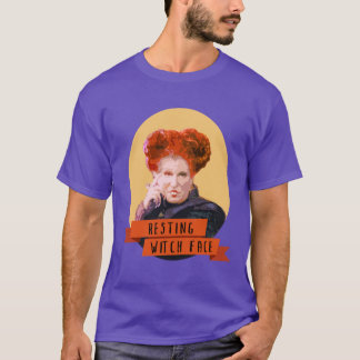 Resting Witch Face winifred Sanderson Pocus T-Shirt