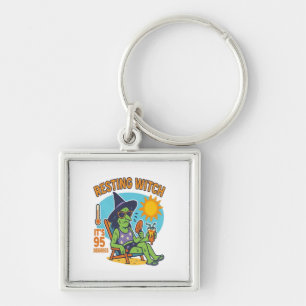 Resting Witch – Summerween Premium Key Ring