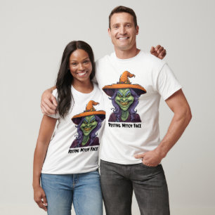 Resting With Face - Halloween T-Shirt