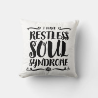 Restless Soul Syndrome Typography Hippie