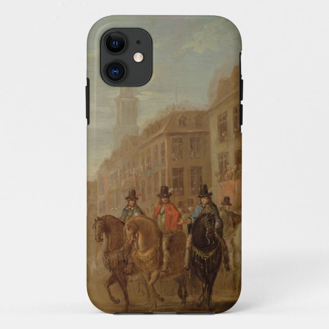 Restoration Procession of Charles II at Cheapside, Case-Mate iPhone Case (Back)