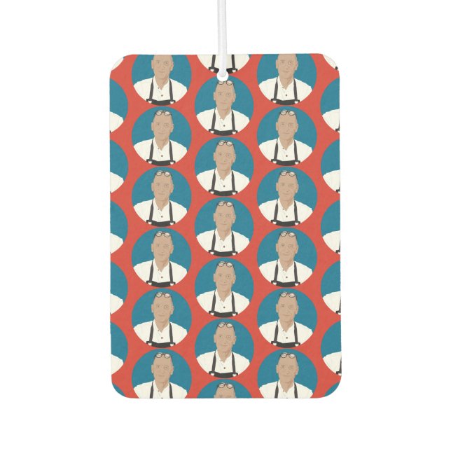 Restoration Time - Steve Fletcher Car Air Freshener (Front)