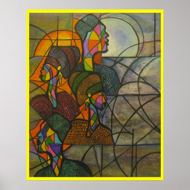 "Restoration"  Watercolor Print (Front)