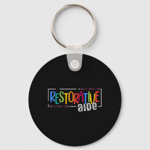 Restorative Aide Designs Unisex-Adults Black Short Key Ring
