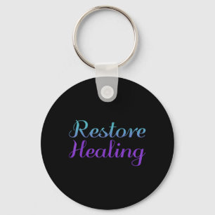 Restore Healing Prevention Awareness Key Ring