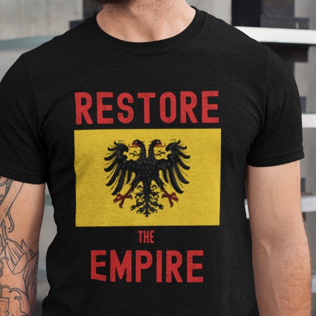 Restore The Empire Tee Catholic Monarchist (Creator Uploaded)