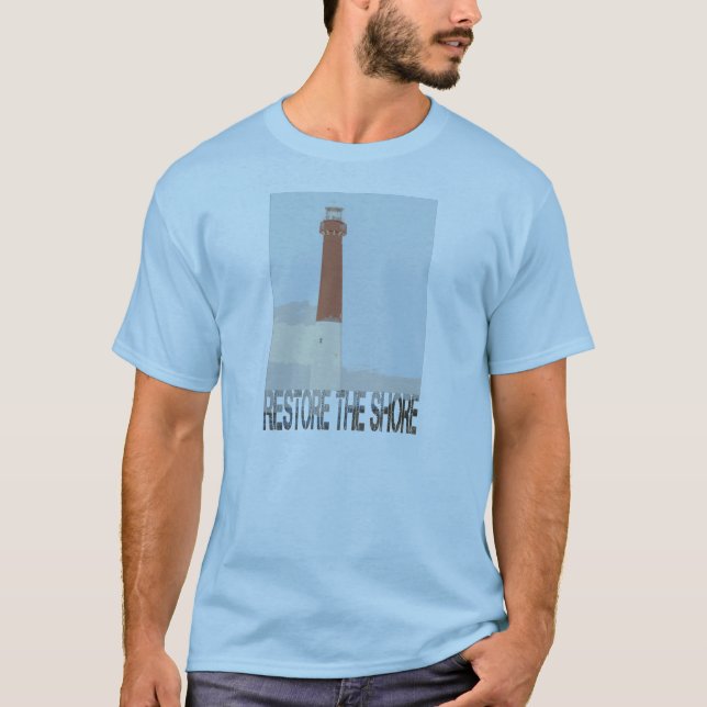 Restore The Shore - Lighthouse T-Shirt (Front)