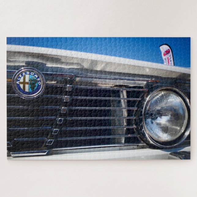 Restored Italian Classic Car. Jigsaw Puzzle (Horizontal)