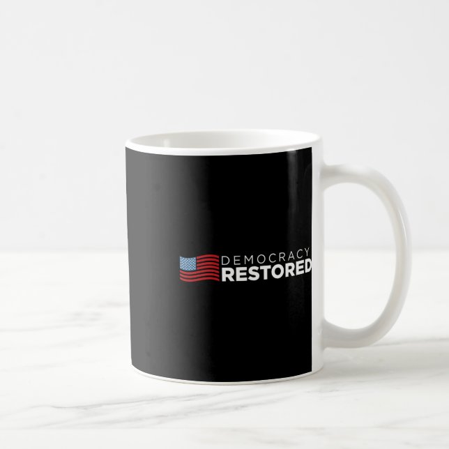 Restored January 20th 2021 Biden Harris  Coffee Mug (Right)