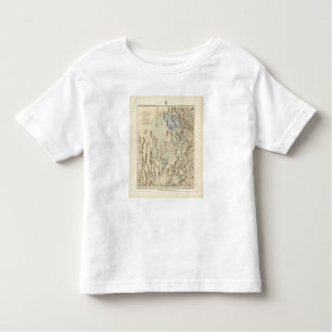 Restored Outline of Lake Bonneville Toddler T-Shirt