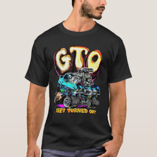 Restored Roach Graphic Get Turn On 1971 Design For T-Shirt