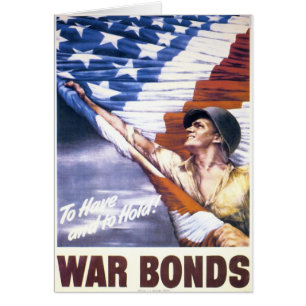 RESTORED "To have and to hold" war bonds WWII