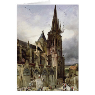 Restoring the Abbey Church of St. Denis in 1833