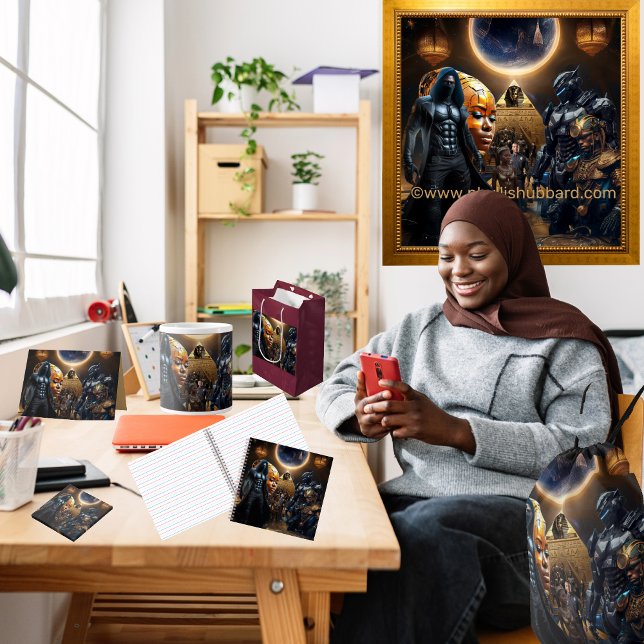 Restoring The Dignity Of Our Ancestors Poster (Get the full collection at: https://bit.ly/BlackFutureZazzle)