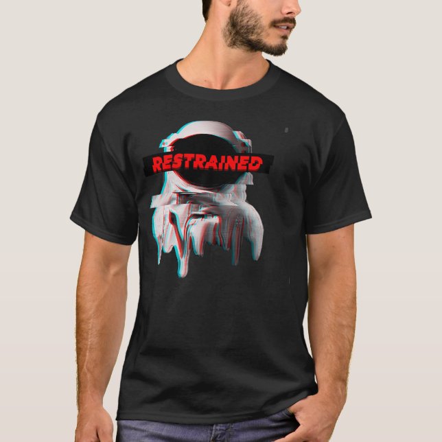 Restrained Astronaut T-Shirt (Front)