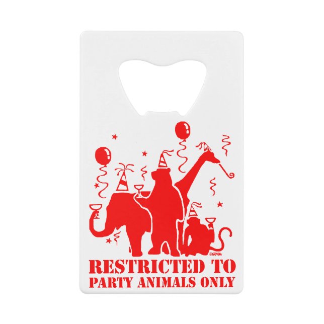 Restricted to party animals only (Front)