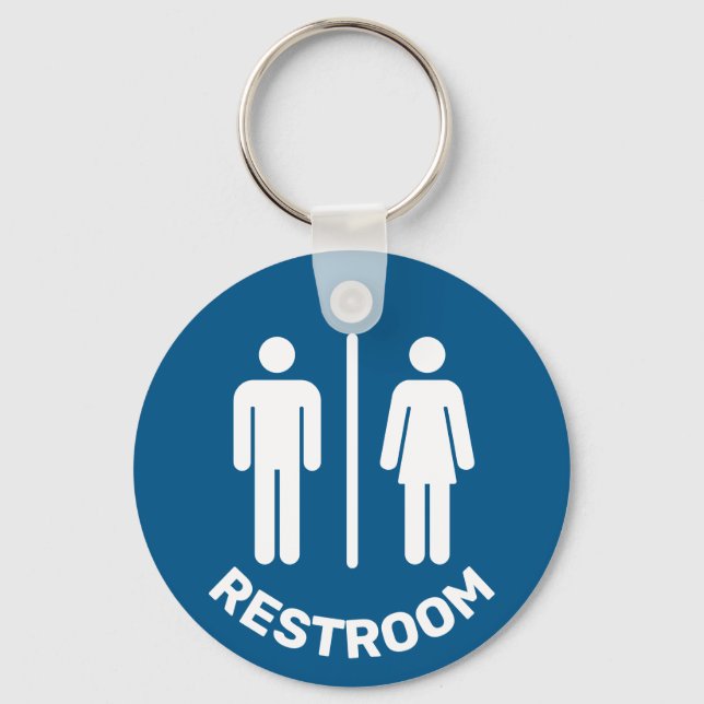 Restroom Key Ring (Front)