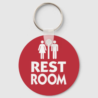 Restroom Keys for office or business Key Ring