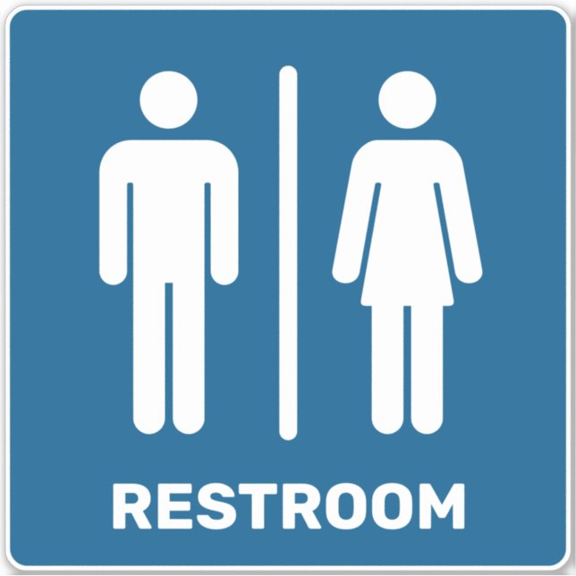 Restroom Sign (Front)