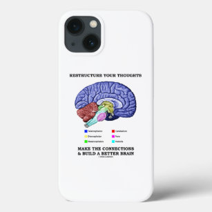 Restructure Your Thoughts Make The Connections iPhone 13 Case