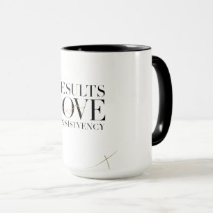 Results Love Consistency   Fitness Motivation Heal Mug