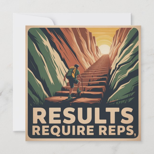 Results Require Reps (Front)