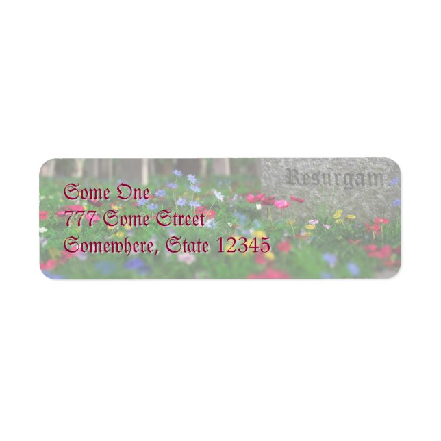 Resurgam Address Labels (Front)