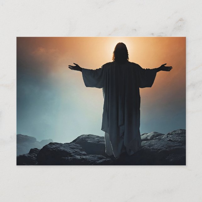 Resurrection and Ascension Postcard (Front)