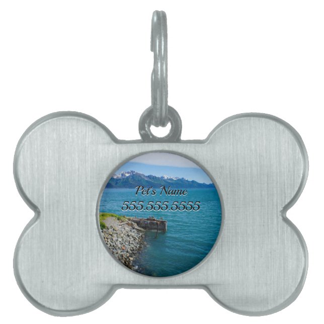 Resurrection Bay Pet Tag (Front)