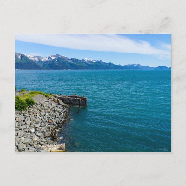 Resurrection Bay Postcard (Front)