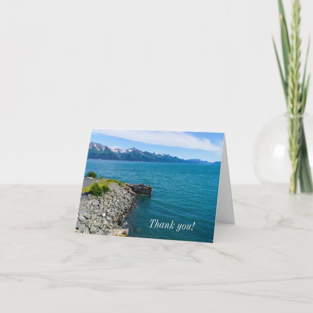 Resurrection Bay Thank You Card (Front)