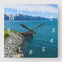 Resurrection Bay Wall Clock