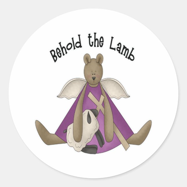 Resurrection Classic Round Sticker (Front)