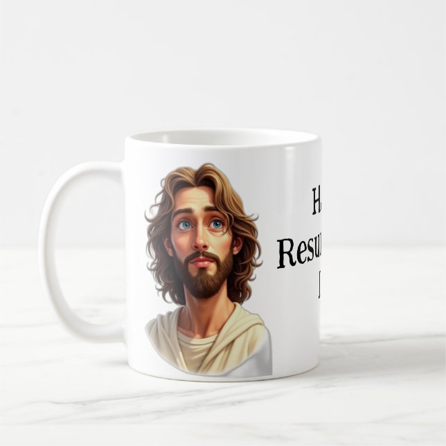 Resurrection Day Easter Religious Celebration  Coffee Mug (Left)